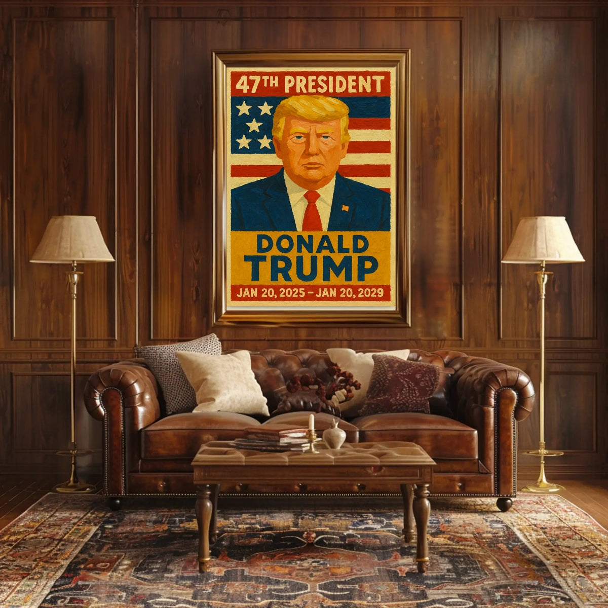 Donald Trump 47Th President Poster