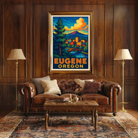 Eugene, Oregon Poster
