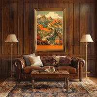 Journey Along the Great Wall Poster