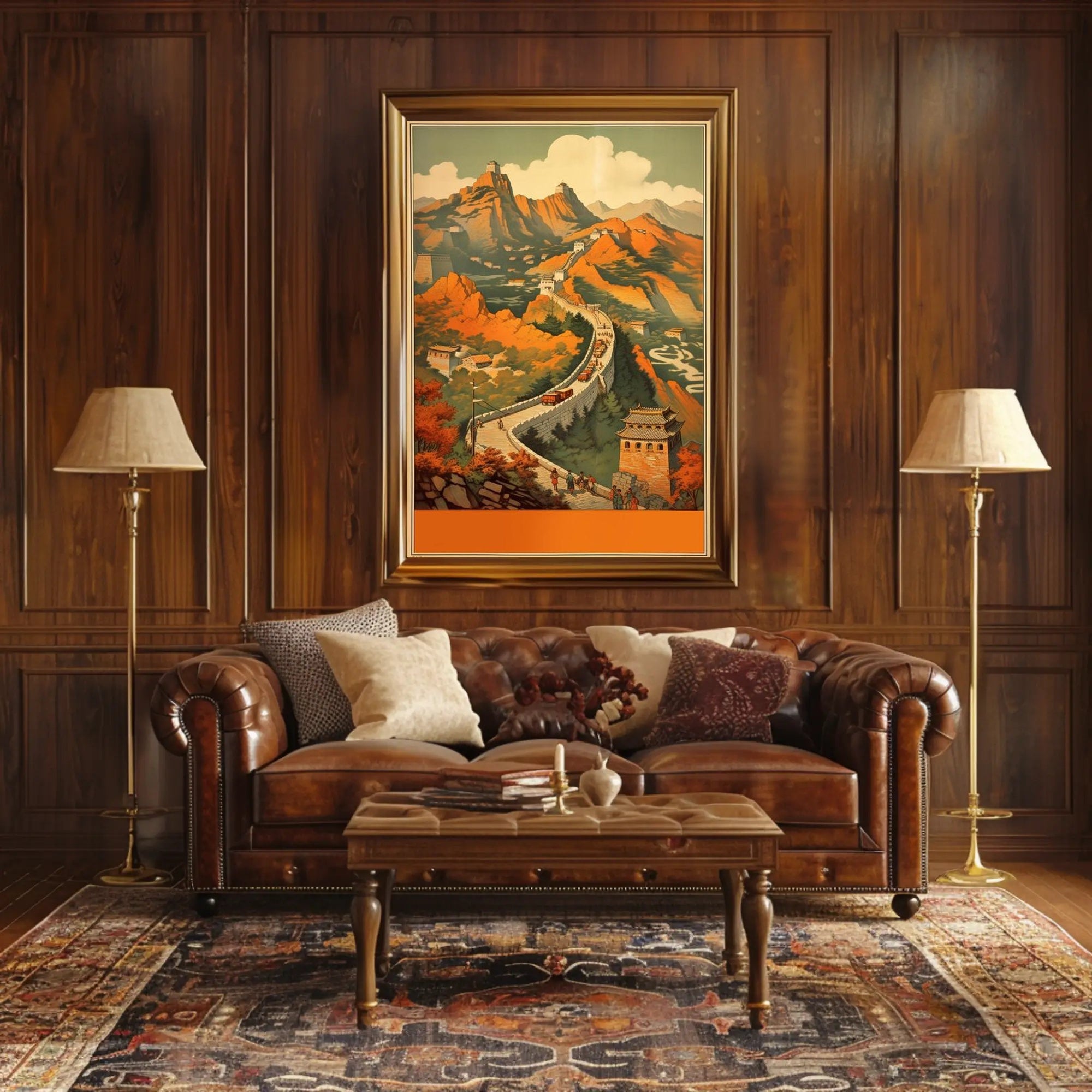 Journey Along the Great Wall Poster