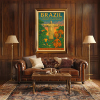 Brazil A Tapestry of Vibrance Poster