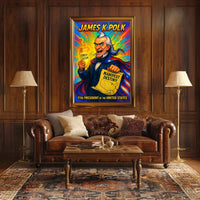 James K. Polk 11th President Poster PosterGoat