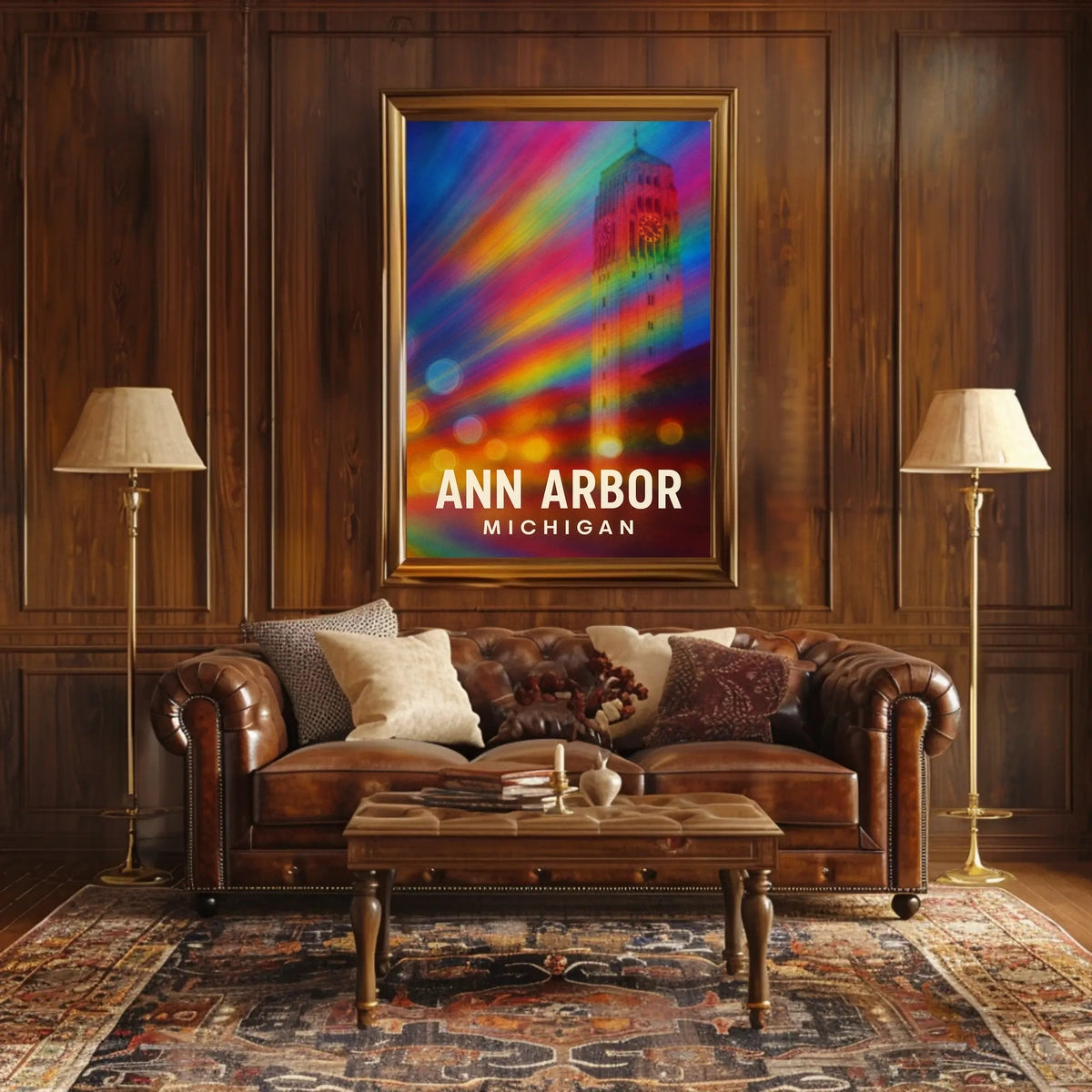 Ann Arbor, Michigan Poster
