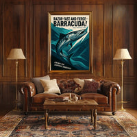 Barracuda Razor-Fast and Fierce Poster