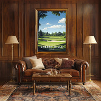 Cherry Hills Golf Course Scenic Sports Poster