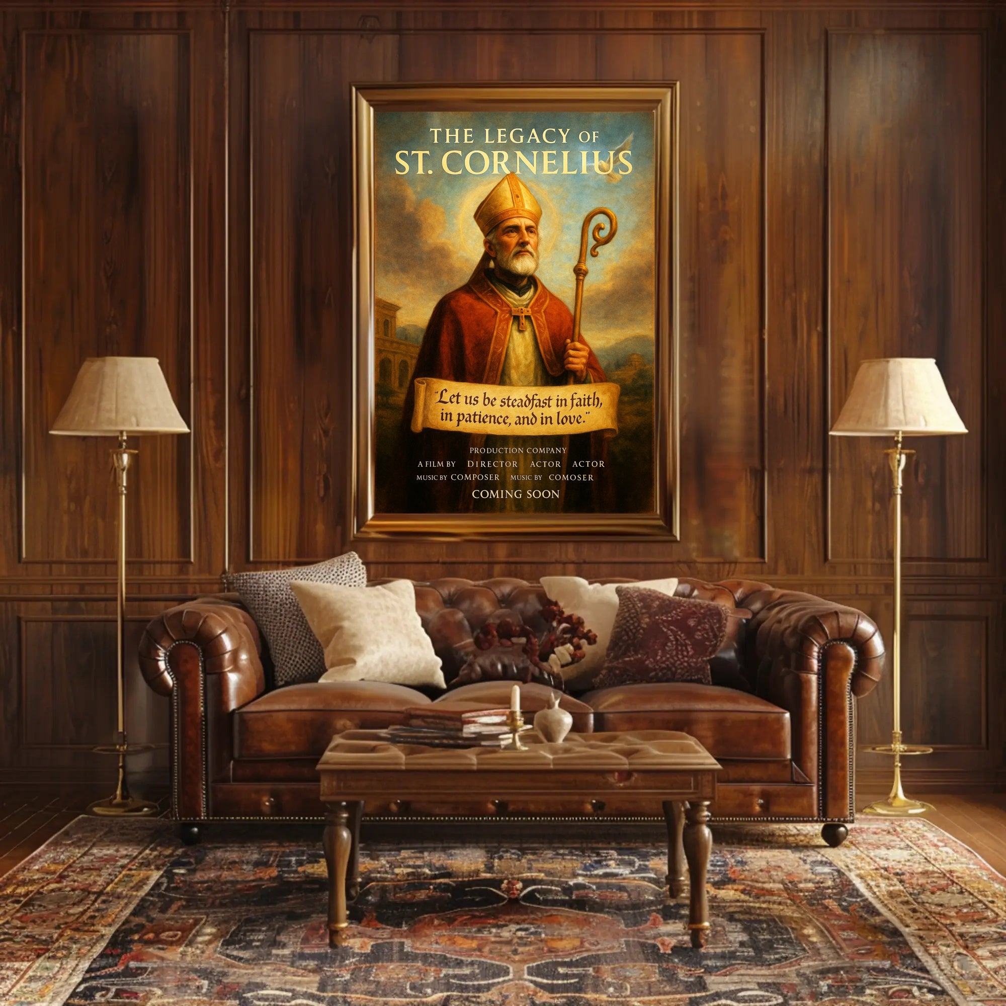 The Legacy of St. Cornelius Poster PosterGoat