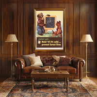 Smokey Bear's Fire Safety Reminder Poster PosterGoat