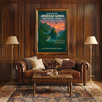 Discover American Samoa National Park Adventure Poster