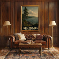 Isle Royale Scenic Wanderlust Poster