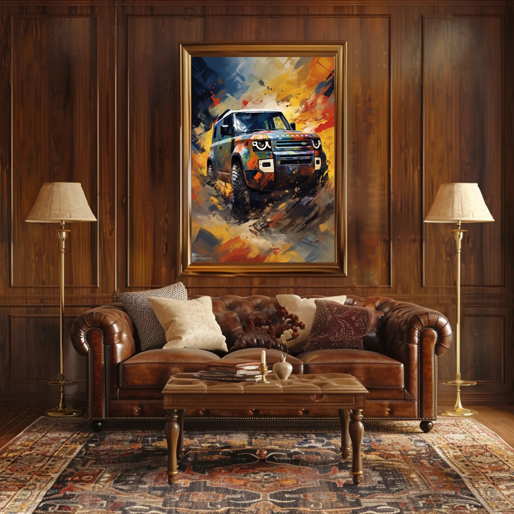 Dynamic Off-Road Adventure Poster PosterGoat