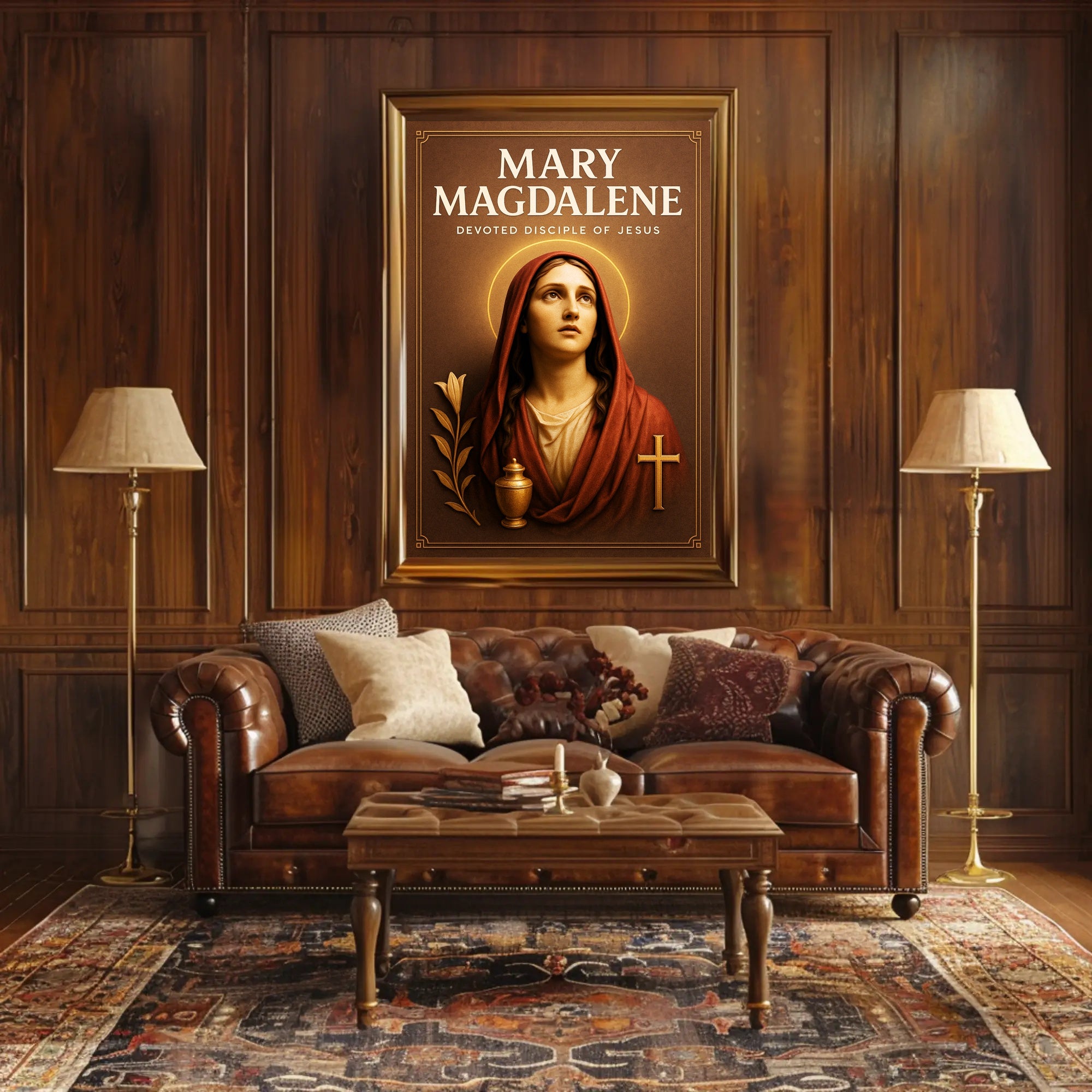 Mary Magdalene Devoted Disciple Poster PosterGoat