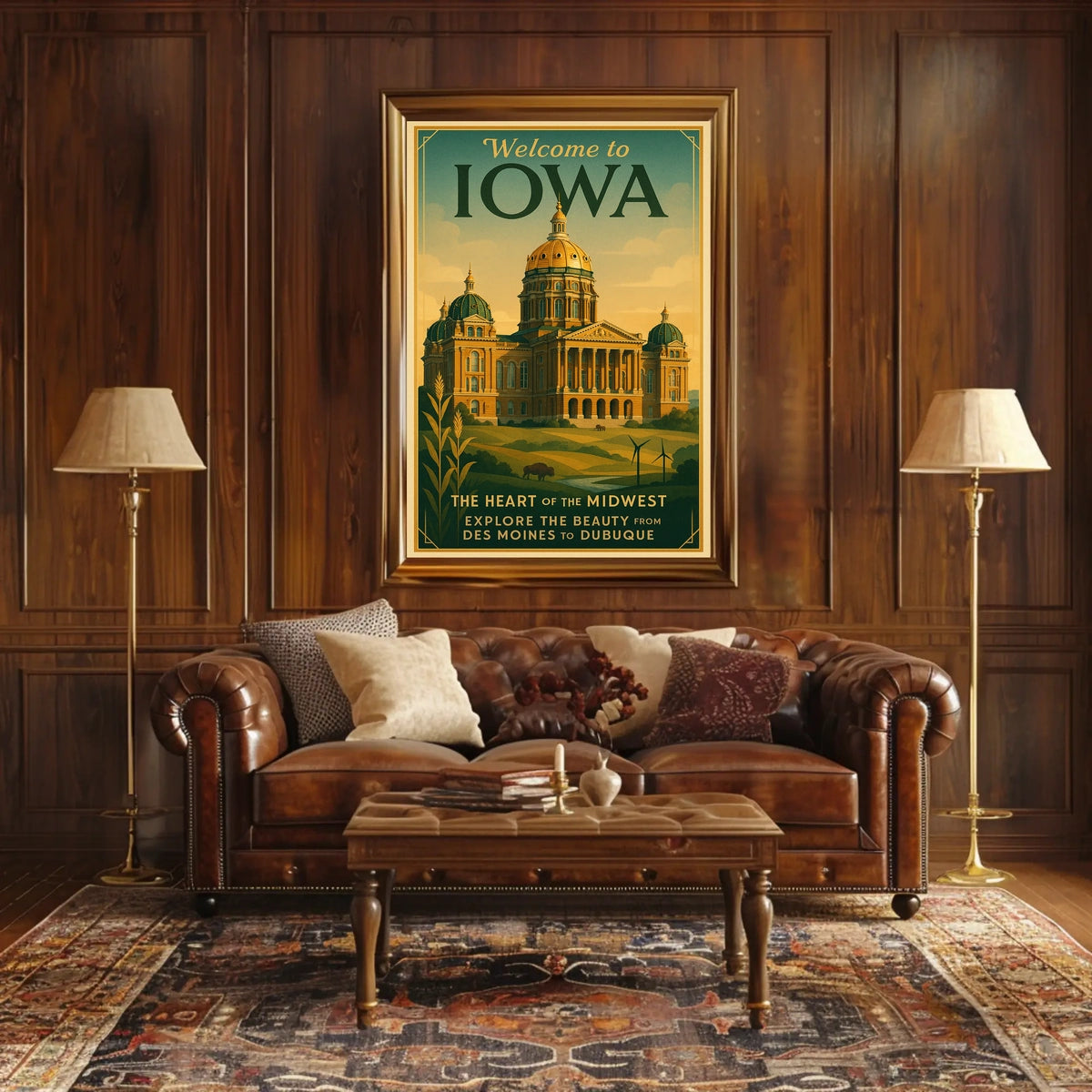 Welcome to Iowa Poster