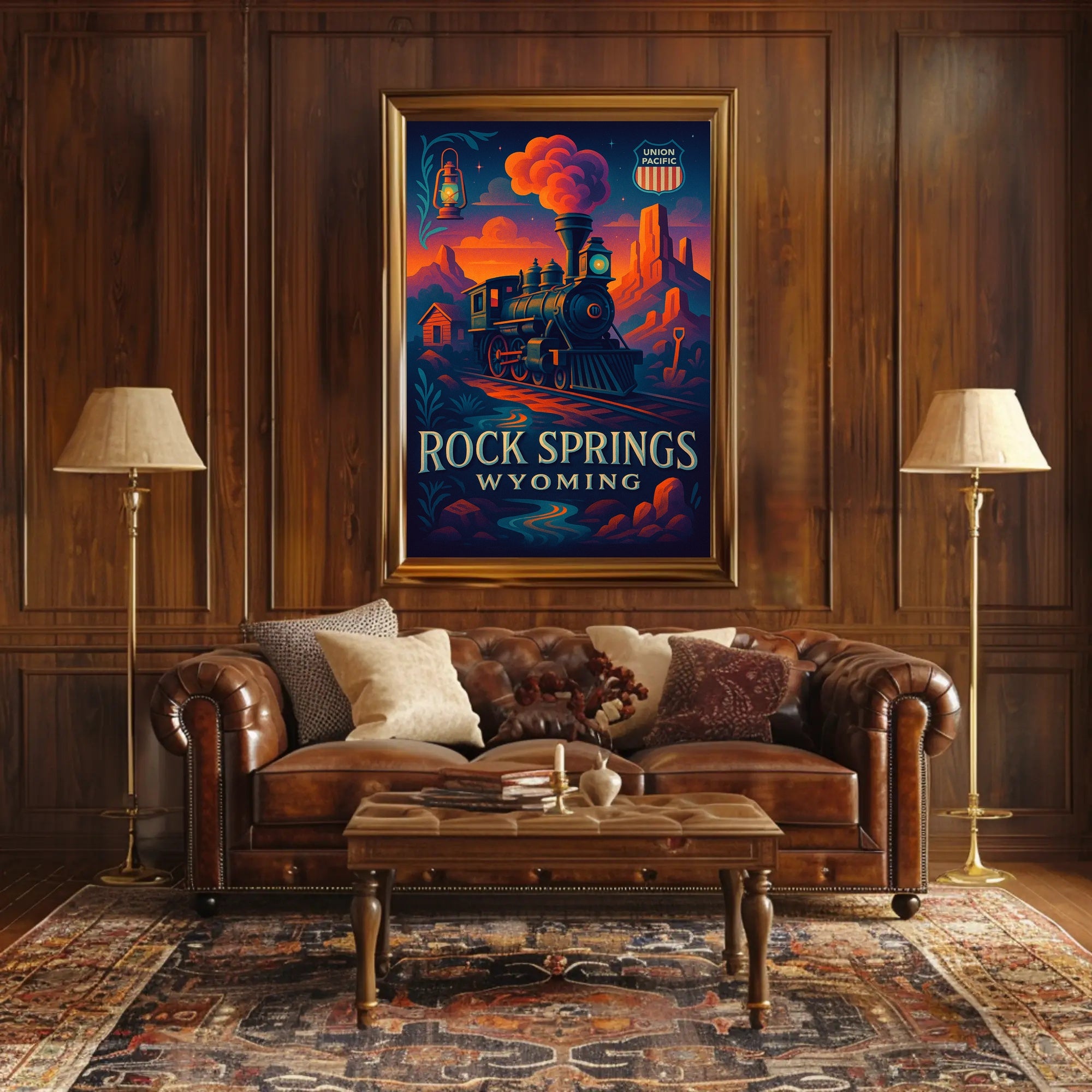 Rock Springs Wyoming Poster