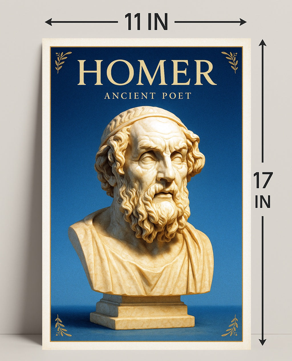 Homer Ancient Poet Poster PosterGoat