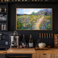 Serene Garden Pathway Poster