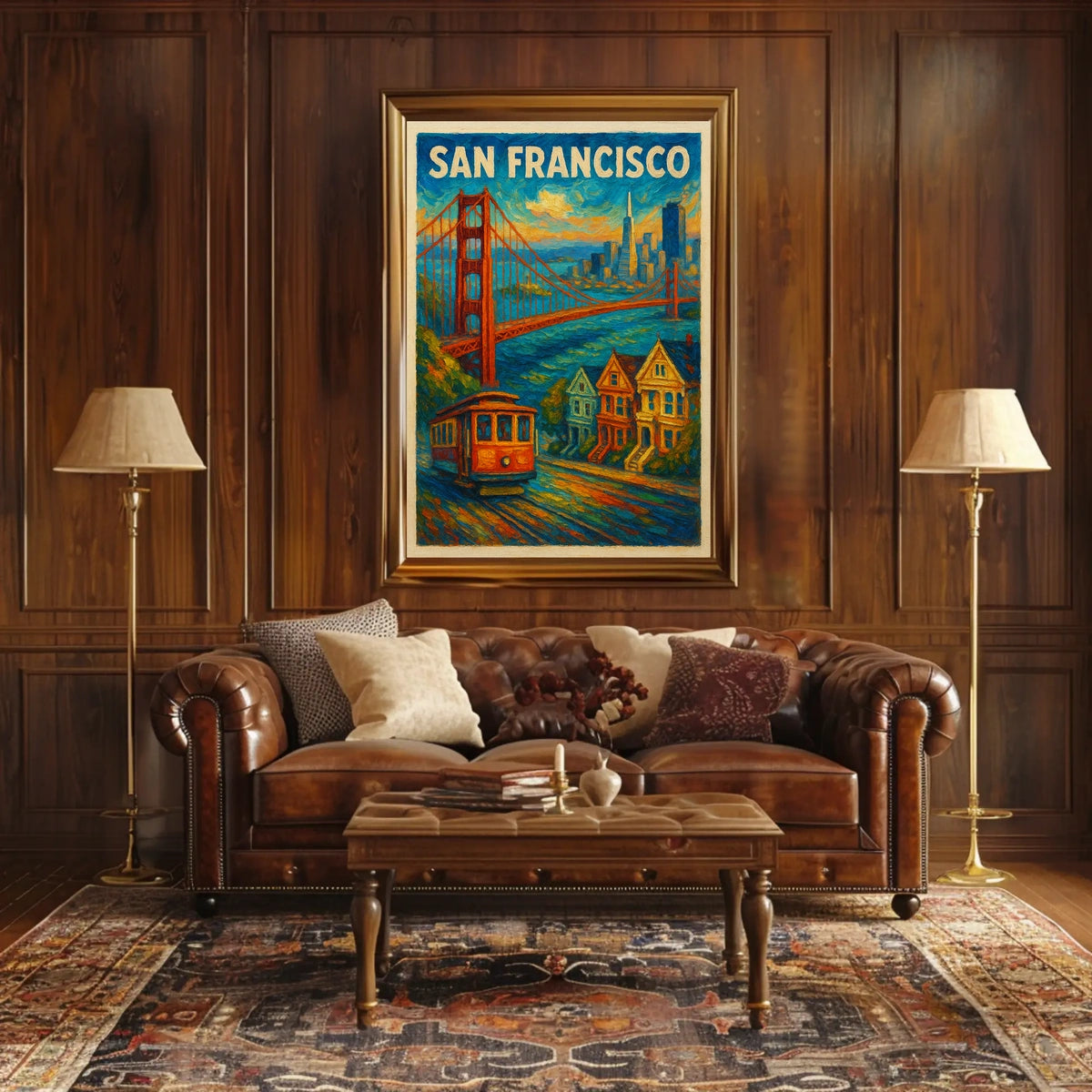 Vibrant San Francisco Poster