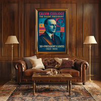 Calvin Coolidge 30th President Poster