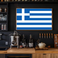 Greece Flag Poster
