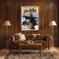 Winter Sports Under a Summer Sun Poster PosterGoat