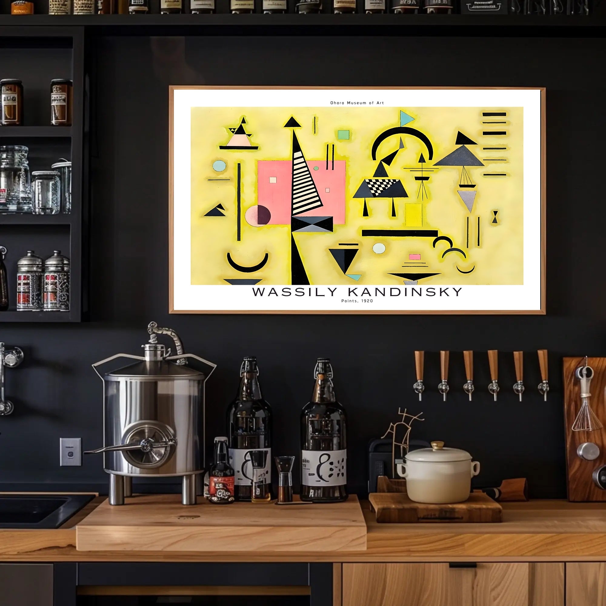 Wassily Kandinsky Points 1920 Poster