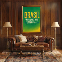 Celebrating Culture and Diversity in Brasil Poster