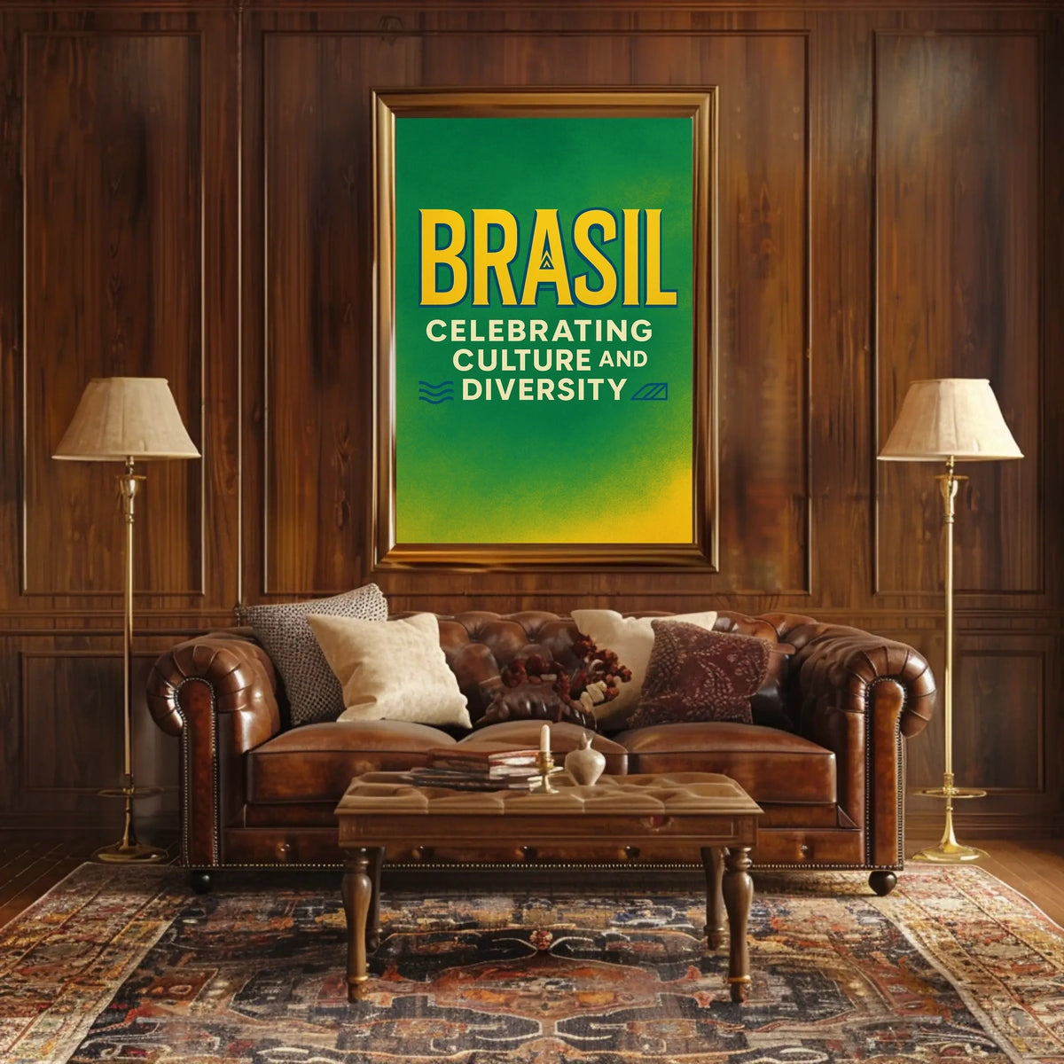 Celebrating Culture and Diversity in Brasil Poster
