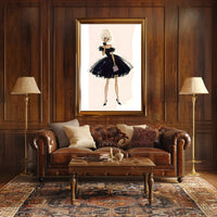 Elegant Fashion Illustration Poster