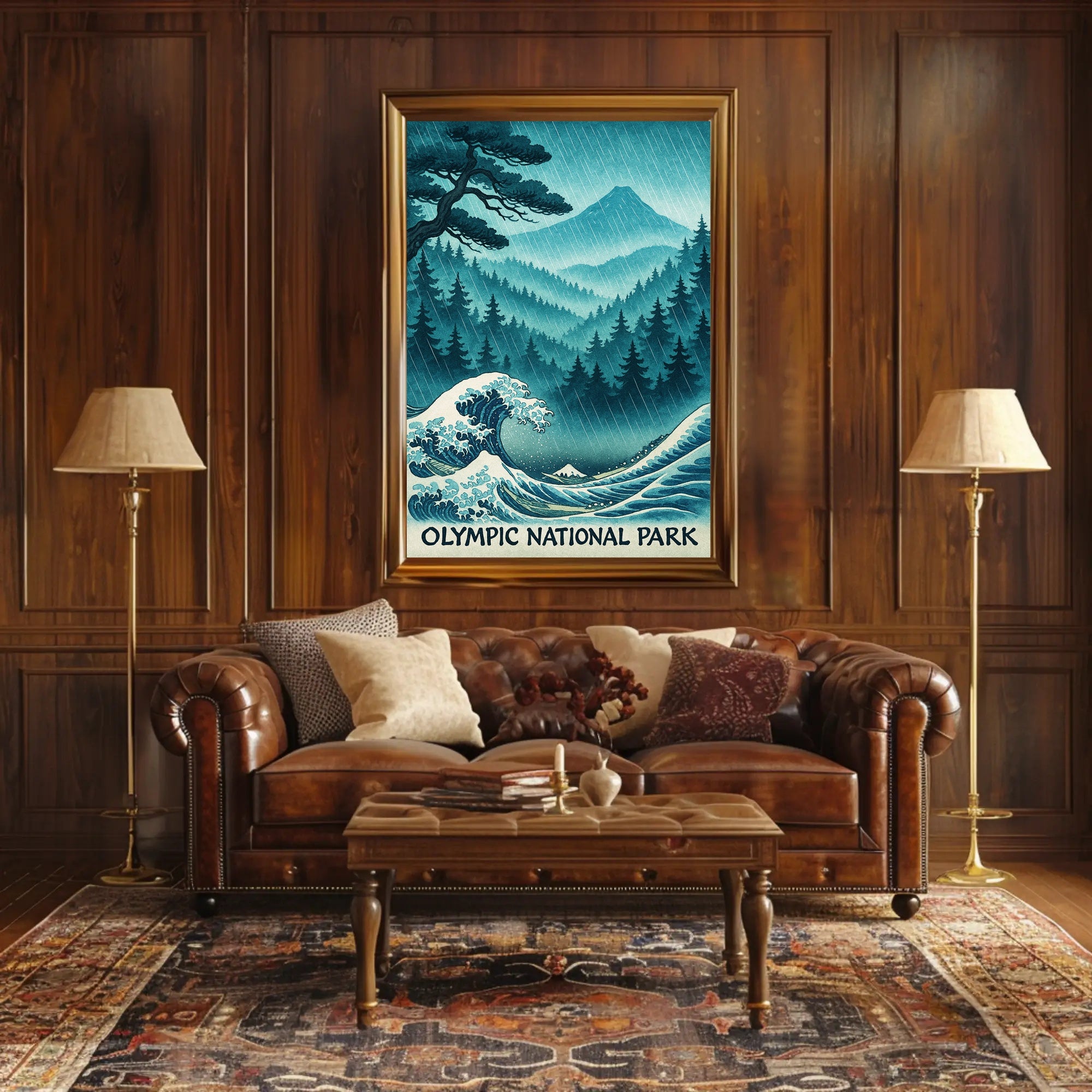 Olympic National Park Poster PosterGoat