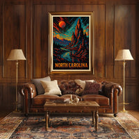 North Carolina Landscape Poster