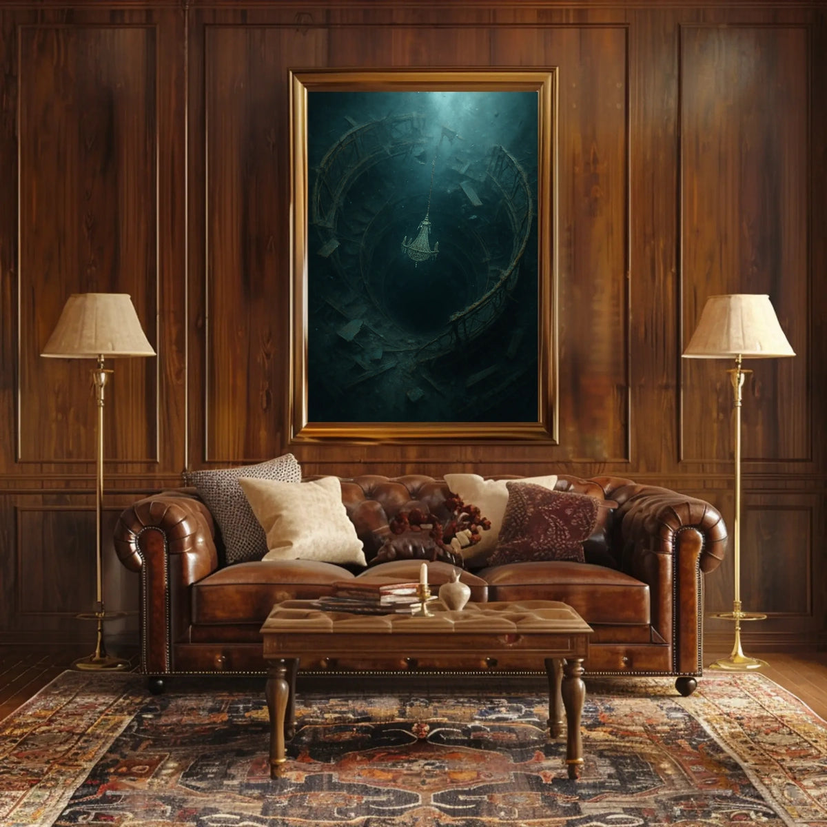 Underwater Elegance Poster