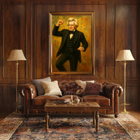 Andrew Jackson Fist Pump Presidential Poster