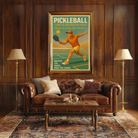 Pickleball Mastery Poster