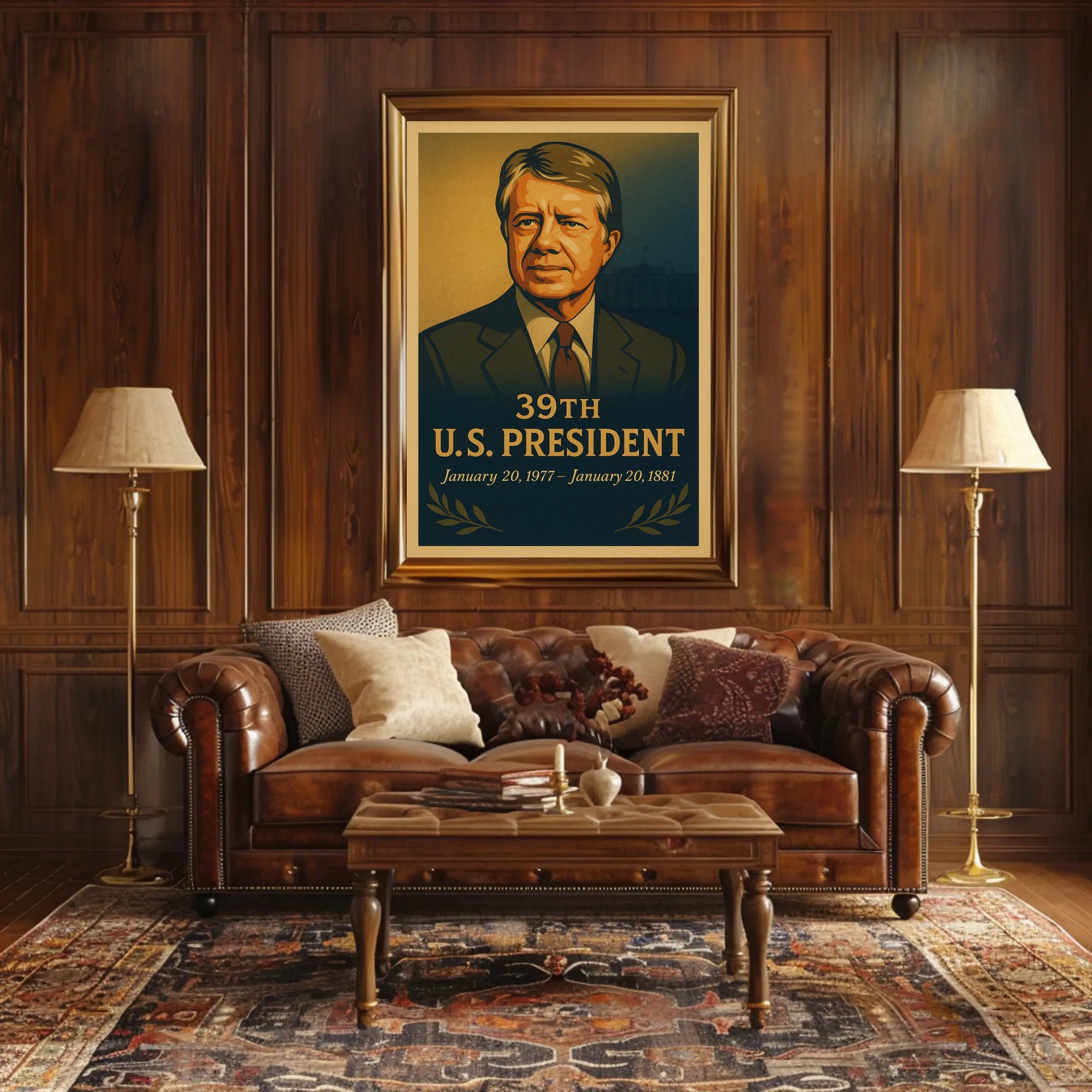 39th U.S. President Poster