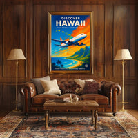 Discover Hawaii Poster PosterGoat