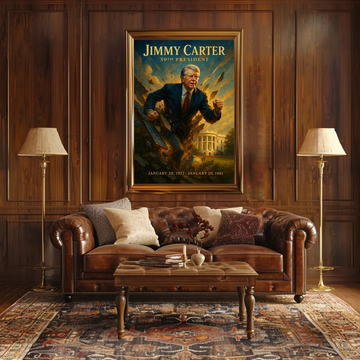 Jimmy Carter 39th President Poster