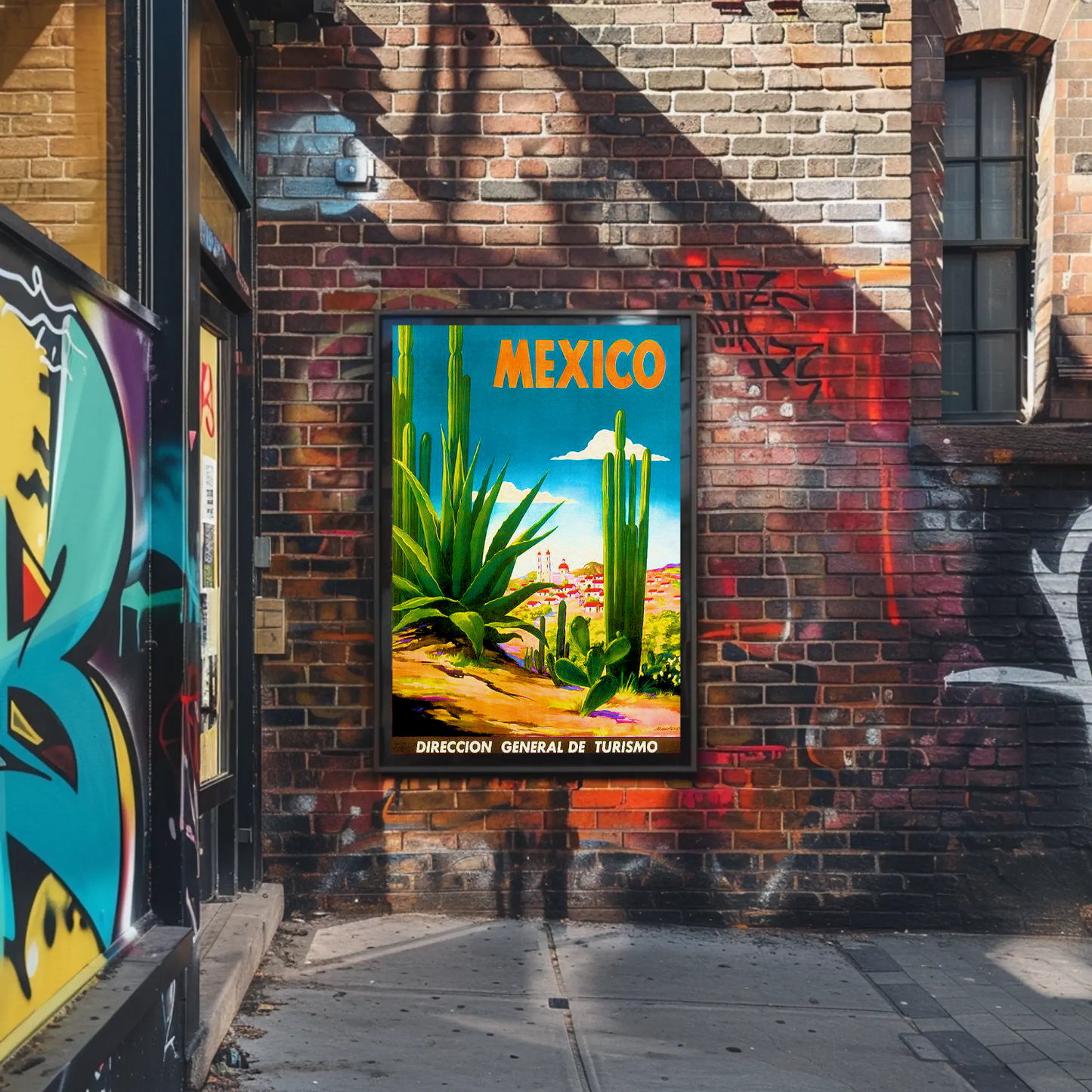 Vintage Mexico Travel Poster
