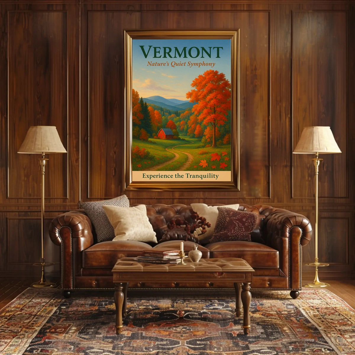 Vermont Natures Quiet Symphony Poster