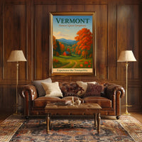 Vermont Natures Quiet Symphony Poster