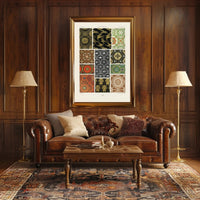 Japanese Pattern Designs Poster