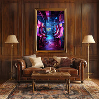 Retro Arcade Haven Poster