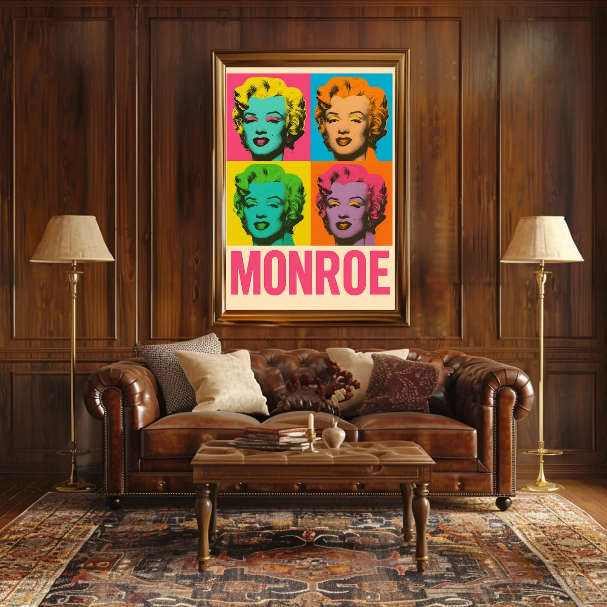 Monroe Pop Art Poster