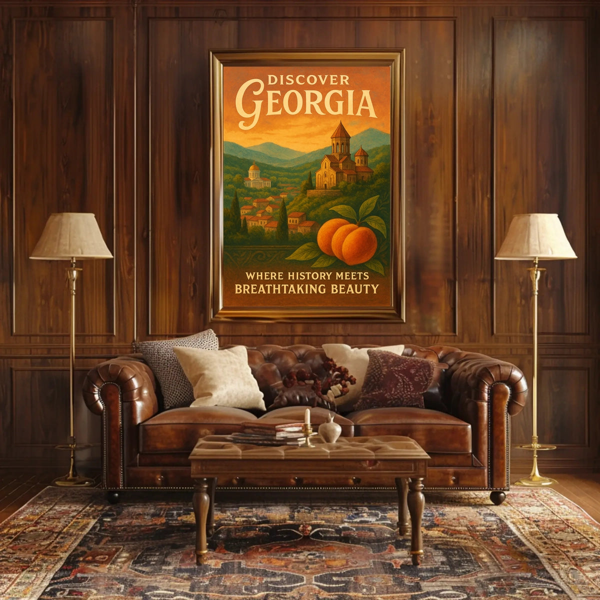 Discover Georgia Poster