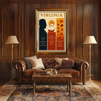 Virginias Presidential Heritage Poster PosterGoat