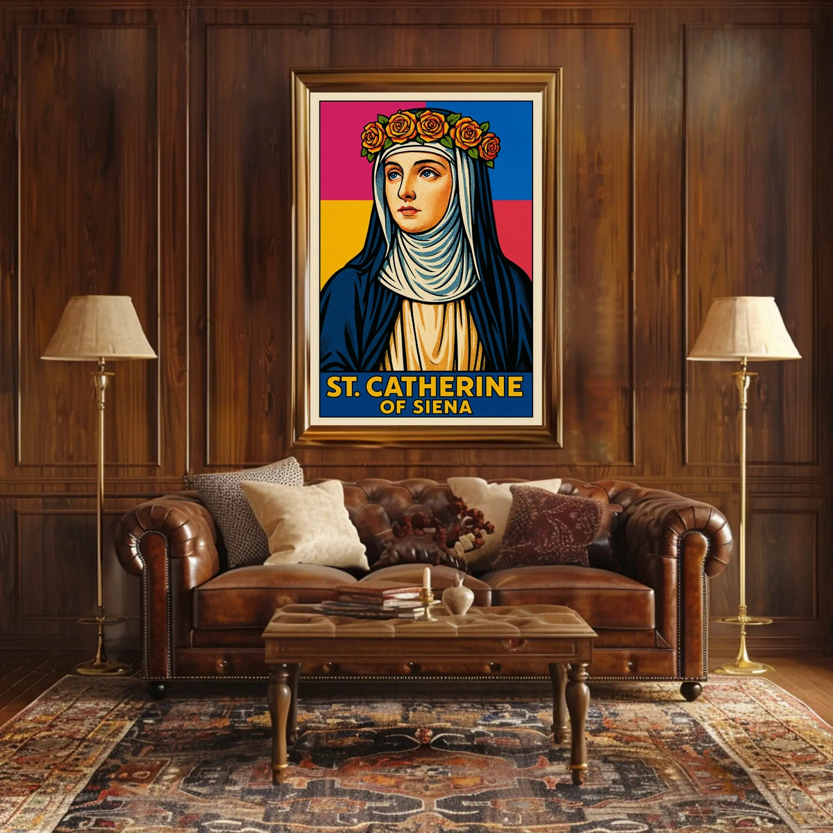 St. Catherine Of Siena Poster