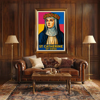 St. Catherine Of Siena Poster