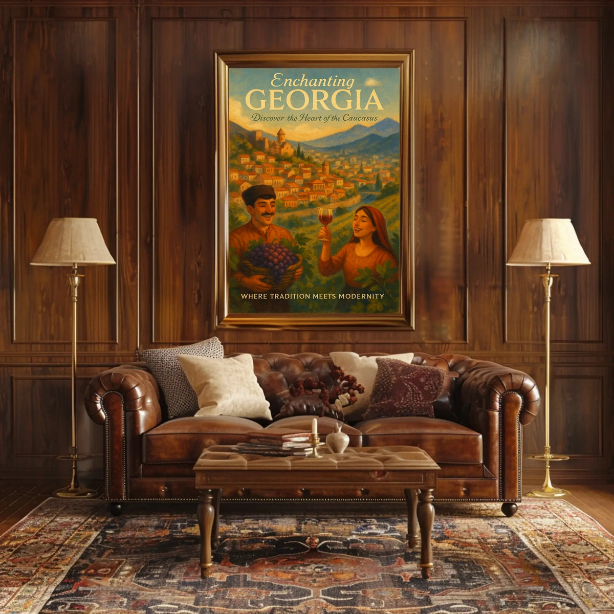 Enchanting Georgia Poster