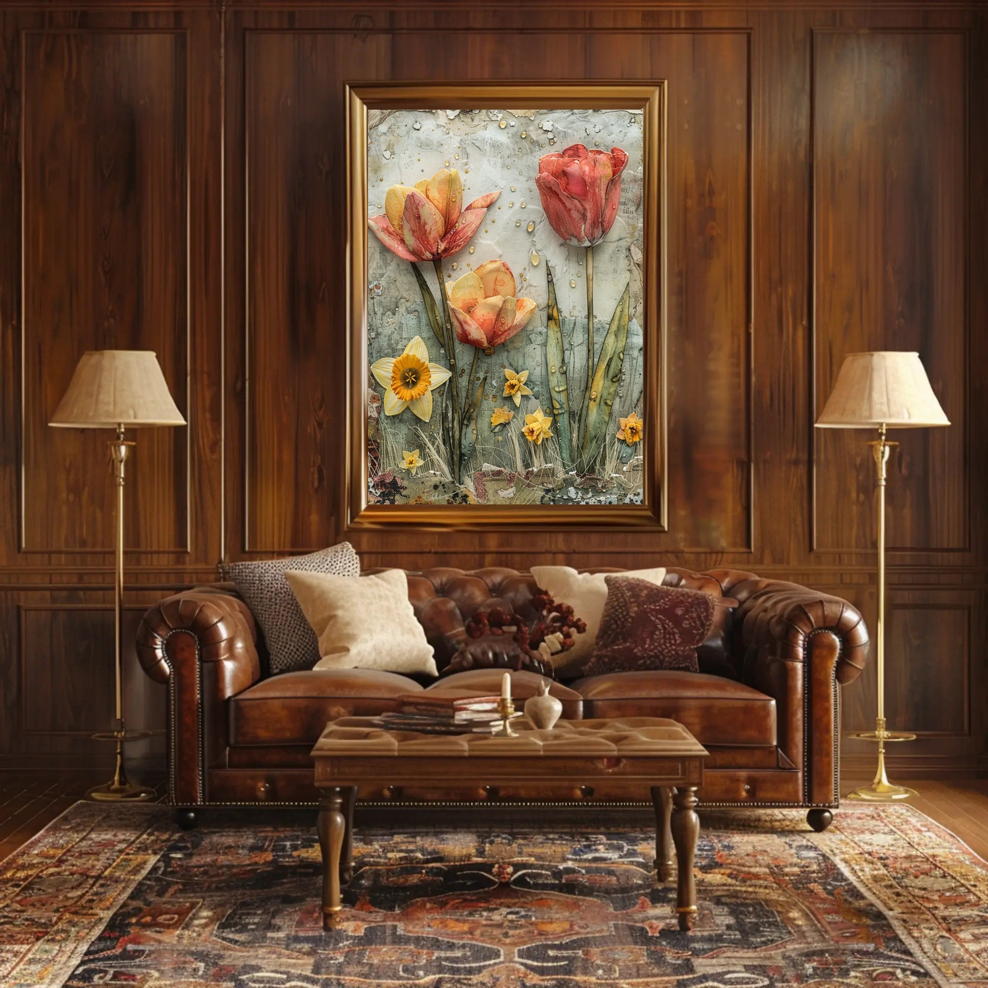 Epic Dragon Battle: Medieval Fantasy Art Poster PosterGoat