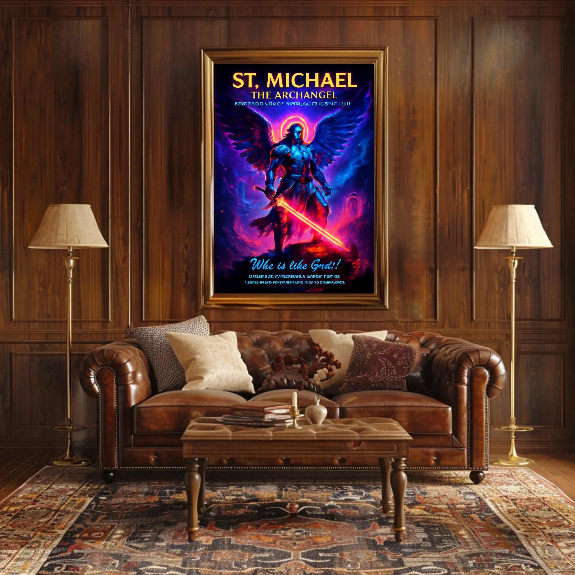 St. Michael the Archangel Poster PosterGoat