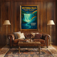 Victoria Falls The Smoke That Thunders Poster