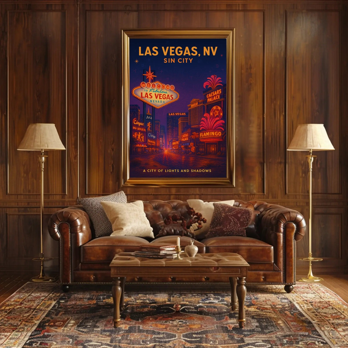 Las Vegas Sin City Poster